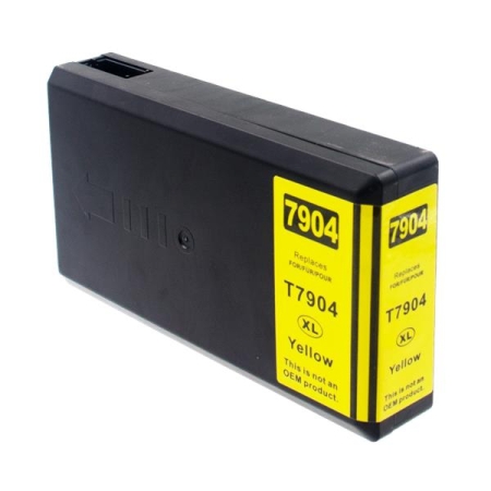 Zgodny tusz do Epson T7904 Yellow