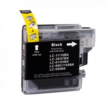 Tusz Zgodny do Brother LC1100B LC980BK Black